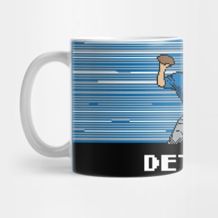 8-Bit Quarterback - Detroit Mug